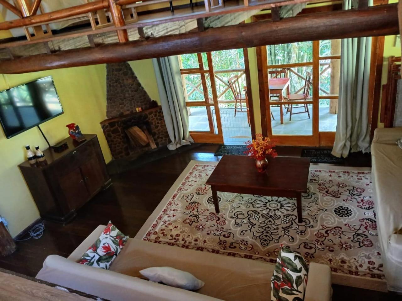 Sitio Recanto da Paz Chalés Sao Pedro da Serra  Habitación foto